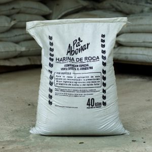 HUAO - humus abonos orgánicos, tienda en linea, compre harina de roca, aporta nutrientes básicos, gran cantidad de oligoelementos y elementos traza, contienen tierras raras